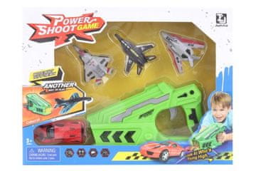 Strelski stroj + avto in letala