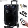 SPK5021 PRO FONOS prenosni KARAOKE zvočnik, Bluetooth, TWS, črn