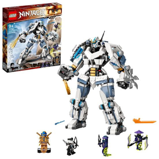 LEGO Ninjago 71738 Zane in bitka s titanskimi roboti