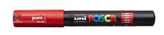 Uni-ball POSCA akrilni marker - rdeč 0,7 - 1 mm