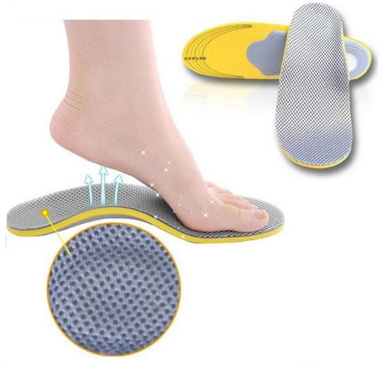 Northix Vložki za čevlje - vložki / ergonomski in udobni (35-40)
