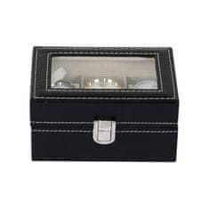 Northix Luksuzna škatla za ure - 3 reže za ure 
