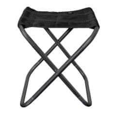 Northix Zložljiv stolček, mini - črn 