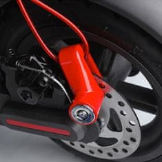 Northix Ključavnica zavornega diska za kolesa in motorje - rdeča 