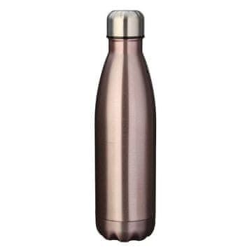 Northix Izolirana steklenica za vodo iz nerjavečega jekla - Rosé/Gold