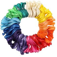 Northix 100x balonov v različnih barvah - lesketajočih se 