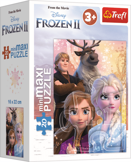 Trefl Puzzle Ledeno kraljestvo 2: Prijateljstvo 20 kosov