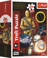 Trefl Puzzle Vojna zvezd: C3PO in BB8 54 kosov