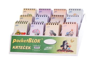 Akim Žepna blazinica KRTEK 55 x 85 mm, 1 kos mešanica motivov