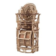 UGEARS Igrača 3D Lesena mehanska uganka z urinim kazalcem