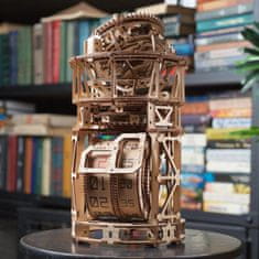 UGEARS Igrača 3D Lesena mehanska uganka z urinim kazalcem
