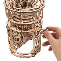 UGEARS 3D lesena mehanska uganka z urinim kazalcem