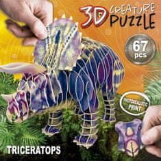 Educa 3D sestavljanka Triceratops 67 kosov
