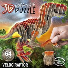 Educa 3D sestavljanka Velociraptor 64 kosov