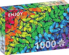 ENJOY Mavrični metulji Puzzle 1000 kosov