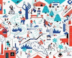 Chronicle Books Zimska sestavljanka 1000 kosov