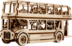 Wooden city 3D sestavljanka London Bus 216 kosov