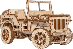 Wooden city 3D sestavljanka 4x4 SUV, 570 kosov