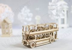 Wooden city 3D sestavljanka London Bus 216 kosov
