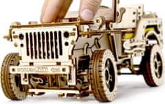 Wooden city 3D sestavljanka 4x4 SUV, 570 kosov