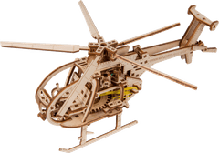 Wooden city 3D sestavljanka Helikopter 173 kosov