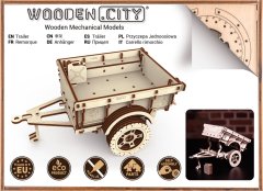 Wooden city 3D sestavljanka Prikolica 119 kosov