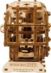 Wooden city 3D sestavljanka Dream Express s tiri 220 kosov