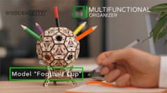 Wooden city 3D puzzle večnamenski organizator - Nogomet 175 kosov