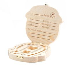 Northix Škatla za zobe za otroke - Fant 