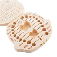 Northix Škatla za zobe za otroke - Fant 