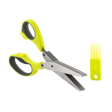 Northix Škarje za zelišča s 5 rezili