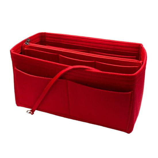 Northix Organizator za torbo - rdeč