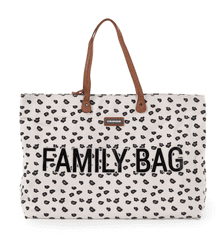 Childhome Potovalna torba Family Bag Platneni leopard