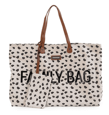 Childhome Potovalna torba Family Bag Platneni leopard