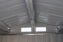 IWHOME Veliki zeleni vrtni paviljon ARES D 7,06 m² s kovinsko streho