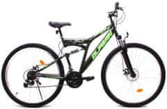 Olpran gorsko kolo 29" Denver Full Disc Full Suspension black/green 19"