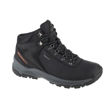 Merrell Čevlji črna Erie Mid Ltr WP