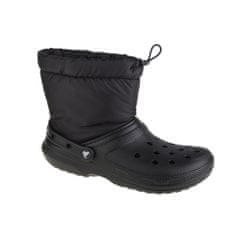 Crocs Snežni škornji črna 36 EU Classic Lined Neo Puff Boot