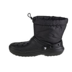 Crocs Snežni škornji črna 36 EU Classic Lined Neo Puff Boot