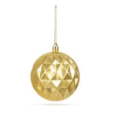 Family Christmas Set božičnih kroglic za na jelko Ø73 mm 6 kosov zlate