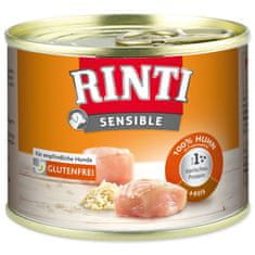 RINTI Sensible piščanec + riž v pločevinki - 185 g