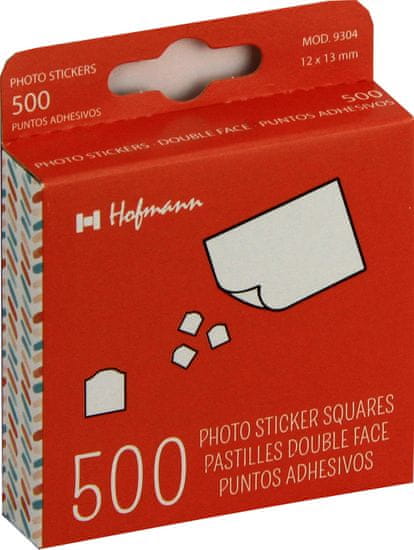 Hofmann Foto nalepke 500 kos, obojestranske in brezkislinske 9304