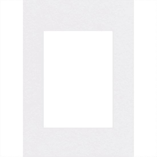 Hama pasparta, arktična bela, 40x50cm/ 29,7x42cm (A3)