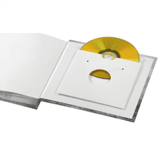 Hama album memo RUSTICO 10x15/200, siv, opisno polje