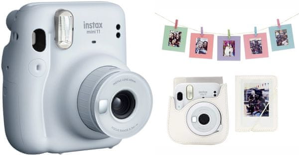Instax Mini 11 Charcoal Grey + Mini 11 komplet dodatkov