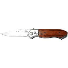 Žepni nož iz nerjavečega jekla/lesa PK004
