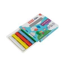 EASY Kids COLOUR School plastelin, 6 barv