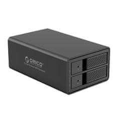 Orico Ohišje za trdi disk Orico za 2 polja 3,5" HDD USB 3.0 tipa B
