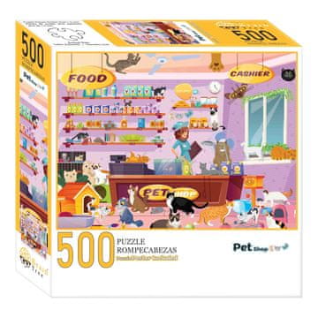 Brain Tree Puzzle Pet Shop 500 kosov