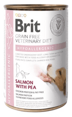 Brit GF Hypoallergenic veterinarska dieta za pse, 400 g